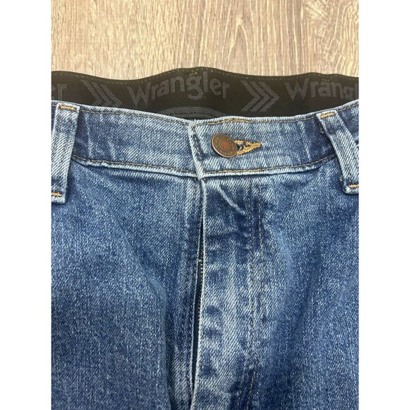 Wrangler Jeans Women's Size 34×30 Straight Leg Outdoor Denim Blue - Picture 2 of 7
